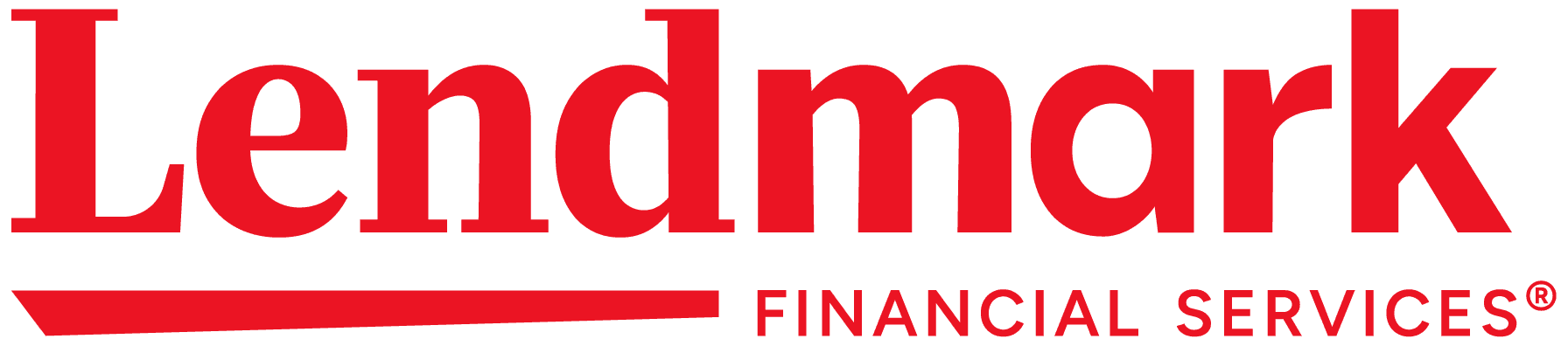 Lendmark Financial Services Logo in red text